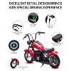 Jojoka 24V Electric Dirt Bike for Kids & Teens, 250W Motor, Two-Speed Motorcycle, Leather Seat - 4 of 4