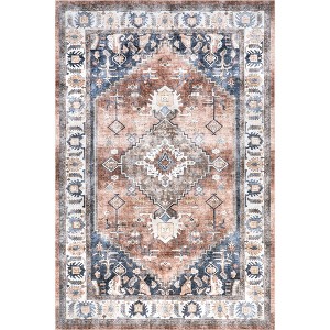 Nuloom Siya SplashGuard Machine Washable Area Rug - 1 of 4