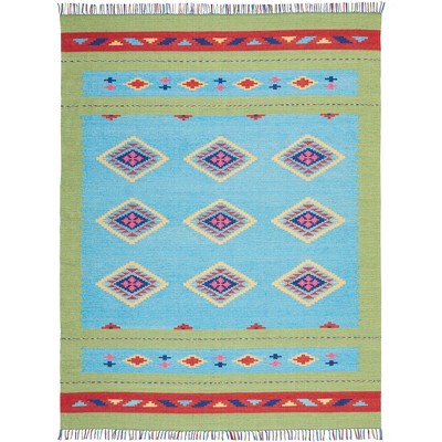 Nourison Baja Boho Geometric Southwestern Flatwoven Indoor Rug