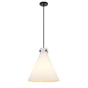 Newton Cone - 1 Light Pendant In Industrial Style-17.75 Inches Tall and 16 Inches Wide - 1 of 1