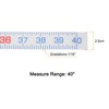 Unique Bargains Left to Right English Self-Adhesive Measuring Tape - 2 of 4