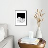 Viviana Gonzalez Lines in the mountains Metal Framed Art Print - Deny Designs - 2 of 4