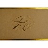 Thank You 20-Pack Gold Foil Watercolor Cards with Envelopes 3-3/4” x 5”