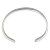 Black Bow Jewelry Men's Stainless Steel 9mm Polished Engravable Cuff Bracelet - 2 of 4