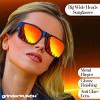grinderPUNCH Large Frame Oversized Sunglasses - Retro Polarized Oversized Square Sunglasses for Men & Women with UV400 Protection - 4 of 4