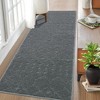 Area Rug Moroccan Geometric Rug Shag Rug High-Low Pile Indoor Carpet - 2 of 4