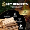 Firewood Central Kiln-Dried PA Hardwood Splits 16 in, 14–18 Pieces for Fireplaces, Stoves, and Campfires - 2 of 4