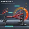 OPPSDECOR 660lbs Weight Bench Set With Squat Rack, 6 in 1 Adjustable Workout Bench Press Set with Preacher Curl Pad for Home Gym With Leg Extension - 4 of 4