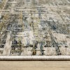 Captiv8e Designs Harmony Industrial Abstract Etchings Blue/Gold Area Rug - 4 of 4
