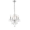 Elegant Lighting Princeton 4 light Chrome Pendant Clear Royal Cut Crystal - 3 of 4