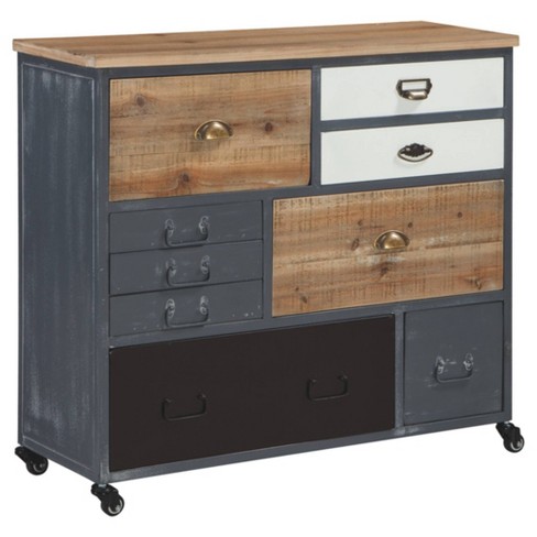 Ponder Ridge Accent Cabinet Gray Signature Design By Ashley Target