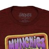 Seven Times Six Scooby-Doo T-Shirt Men's Shaggy And Scoob Munchies Run Short Sleeve Tee Red - 3 of 4