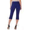 Rekucci Women's Pull-On Mid-Rise Straight-Leg Capri Pants with Tummy Control and Hidden Pocket - 3 of 4