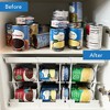 Shelf Reliance Compact Cansolidator Pantry Kitchen Organizer Holder with Rotational and Adjustable Panel Systems - 3 of 4