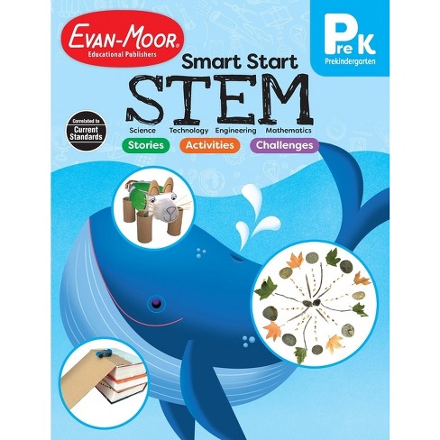 Smart Start: Stem, Prek Workbook - by  Evan-Moor Educational Publishers (Paperback) - image 1 of 1