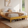 Yaheetech Wooden Bed Frame Platform Bed with Wood Slat Support - 2 of 4