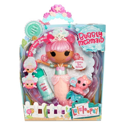 Lalaloopsy Laguna Sea Splash Bubbly Mermaid Doll With Pet Octopus : Target