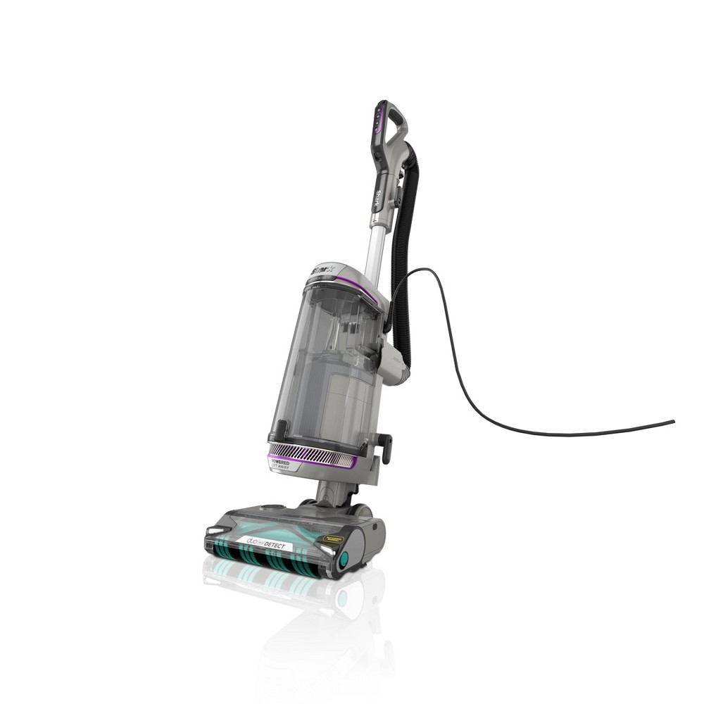 Shark PowerDetect Upright Vacuum with DuoClean Detect Technology and Self-Cleaning Brushroll Purple - AZ3901: HEPA Filter, Multi-Surface, Pet Hair