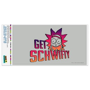 Rick And Morty Get Schwifty Automotive Bumper Sticker - 1 of 4