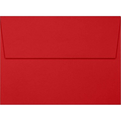 LUX A7 Invitation Envelopes 5 1/4 x 7 1/4 50/Box Ruby Red EX4880-18-50