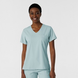Wink Boundless Women's Tuck-In Scrub Top - 1 of 4