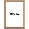 PosterPalooza | Photo Size Deco Brown Picture Frame - UV Acrylic, Foam Board Backing, Hanging Hardware - 2 of 4