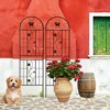 Mlmh & Kngwa 71"H 2 Pack Metal Garden Rustproof Trellis - 3 of 4