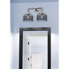 Bell - 2 Light Bath Vanity In Industrial Style-12 Inches Tall and 19 Inches Wide - 4 of 4