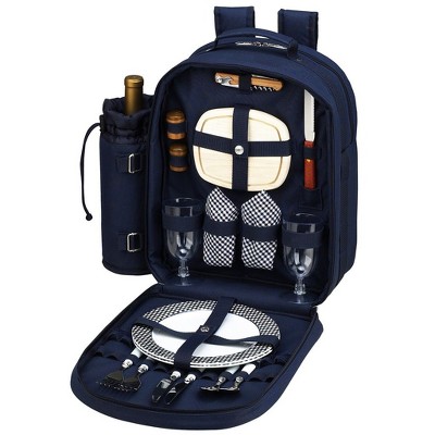 Picnic at Ascot - Deluxe Equipped 2 Person Picnic Backpack with Cooler ...