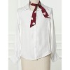 Allegra K Women's Narrow Hair Wrist Scarf Neckerchief - 2 of 4