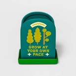'Grow At Your Own Pace' Attached Saucer Planter - Pride