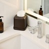 iDesign Square Tissue Box Cover for Bathroom - 4 of 4