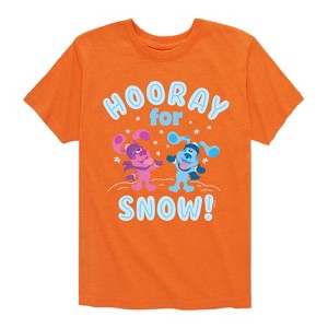 Boys' - Blue's Clues & You! - Hooray For Snow Short Sleeve Graphic T-Shirt - 1 of 4