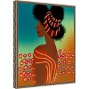 Amanti Art Lady in the Flower Field by Lorintheory Canvas Wall Art Print Framed 16 x 20-in. - 3 of 4