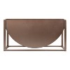 Kate and Laurel Ozar  Metal Tabletop Planter, 12x5x6, Bronze - 4 of 4