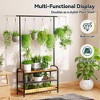 MOEPISY Industrial Grade Clothing Rack with Shelves for Hanging Clothes - 2 of 4