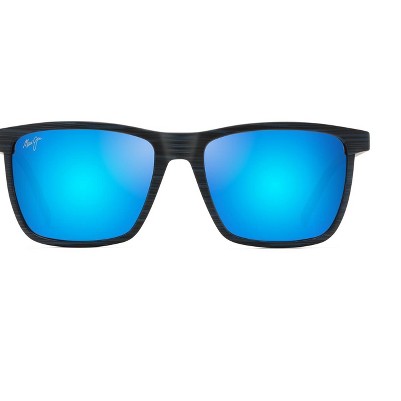 blue lenses with blue frame