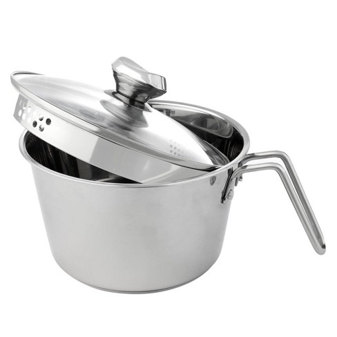 Wolfgang Puck Cookware Stainless Steel 8 Qt Stock Pot With Lid 18/10