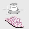 Anna-Kaci Women's Cow Print Bucket Hat - Double - Sided Wear - 3 of 3