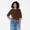 Women's Crewneck Cardigan - Wild Fable™ - 2 of 3