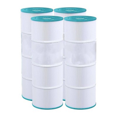 Hurricane 4 Pack HF7483-04M Elite Aseptic Pool Filter Cartridge Replacement for PA81-4-M, Unicel C-7483, Filbur FC-1225, SwimClear Models