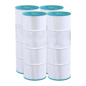 Hurricane 4 Pack HF7483-04M Elite Aseptic Pool Filter Cartridge Replacement for PA81-4-M, Unicel C-7483, Filbur FC-1225, SwimClear Models - 1 of 4