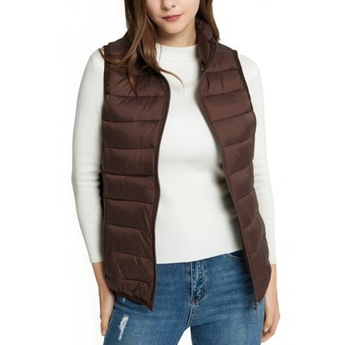 Womens puffer vest outlet target