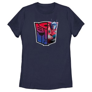 Women's Transformers: EarthSpark Optimus Prime Autobots Logo T-Shirt - 1 of 4