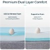 FFKQBH 3" Firm Mattress Topper Queen - 3 of 3