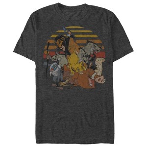 Men's Lion King Pride Land Family T-Shirt - 1 of 4