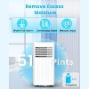Zafro Portable Air Conditioners, Portable AC Unit Cools ,with Remote, 4 Modes Room Air Conditioners with Digital Display - 4 of 4