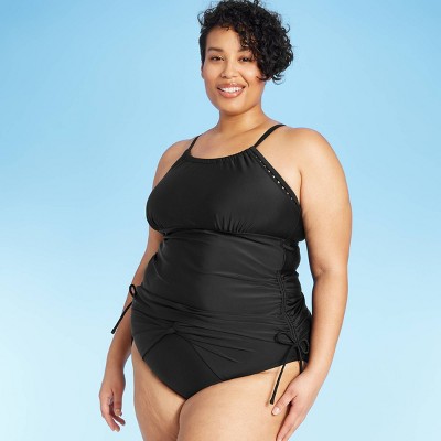 target plus size swim tankini