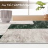 Modern Geometric Area Rug Machine Washable Rugs for Living Room Bedroom - 4 of 4