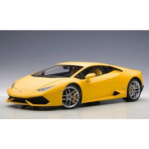 Lamborghini Huracan LP610-4 Giallo Horus/Matt Yellow 1/12 Model Car by Autoart - 1 of 3